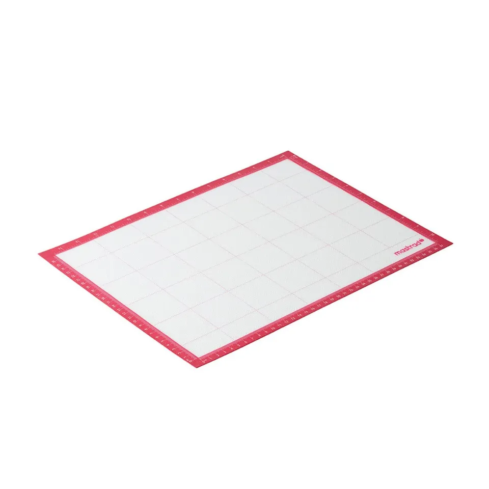 mastrad-tapis-de-cuisson-silicone-30x40-cm-rouge image 1