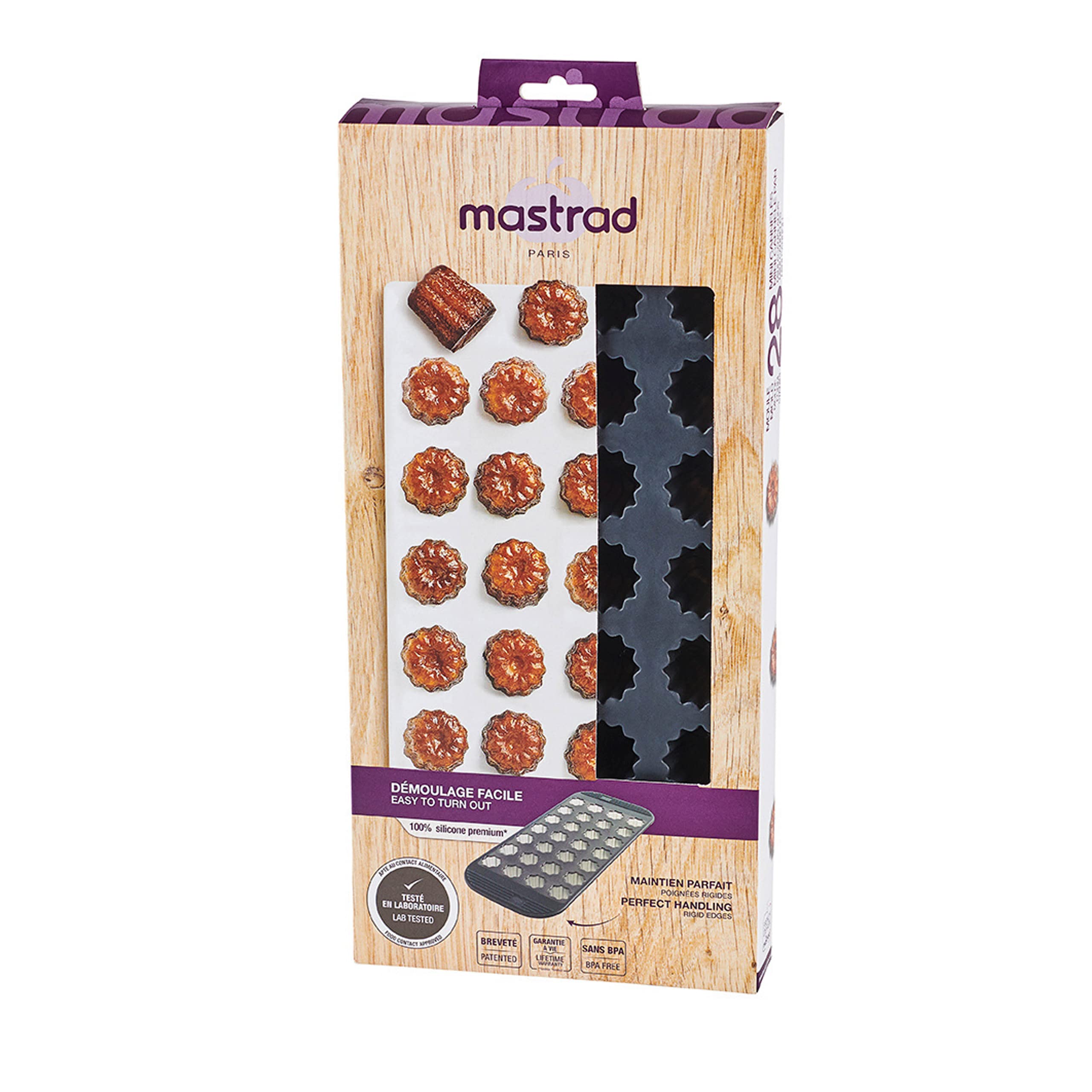 mastrad-baking-molds-moule-28-mini-cannel-s-silicone image 6