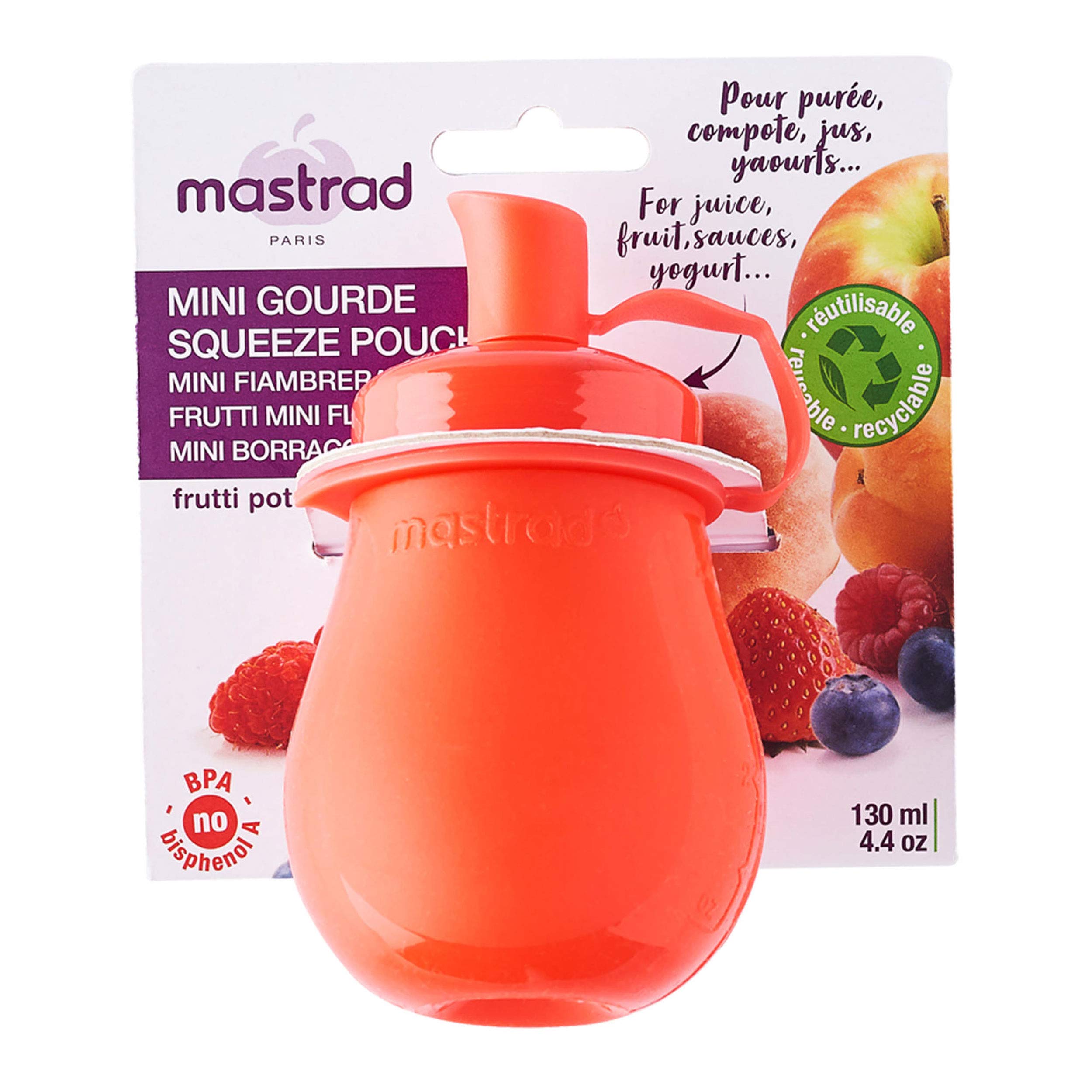 mastrad-frutti-pot-gourde-compote-130-ml-rouge-herm-tique image 4