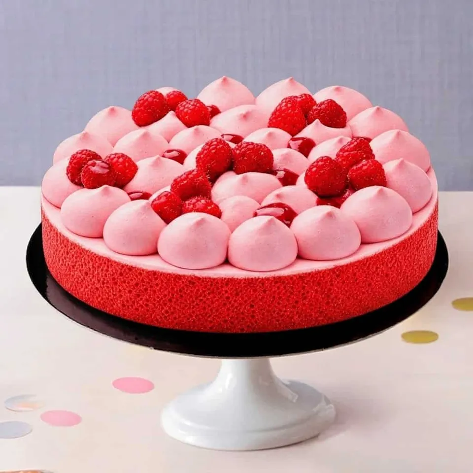 poulaillon-p-tisserie-entremets-framboisier-mousse-framboise image 1