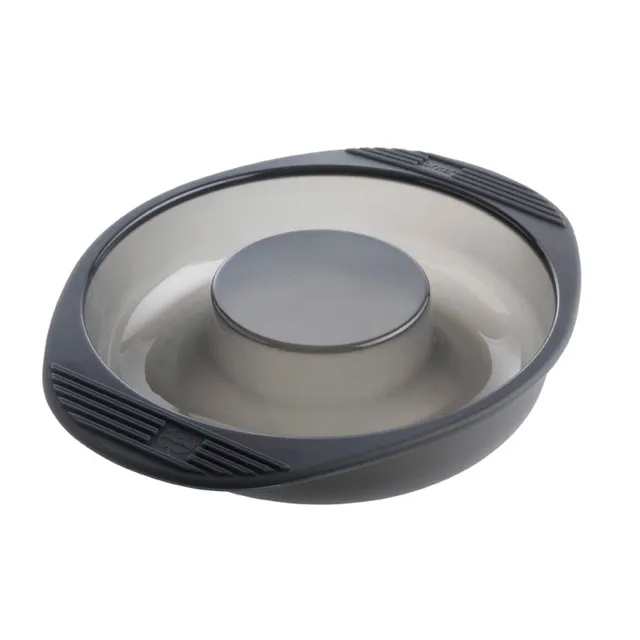 mastrad-baking-molds-moule-savarin-silicone-gris-fum image 1