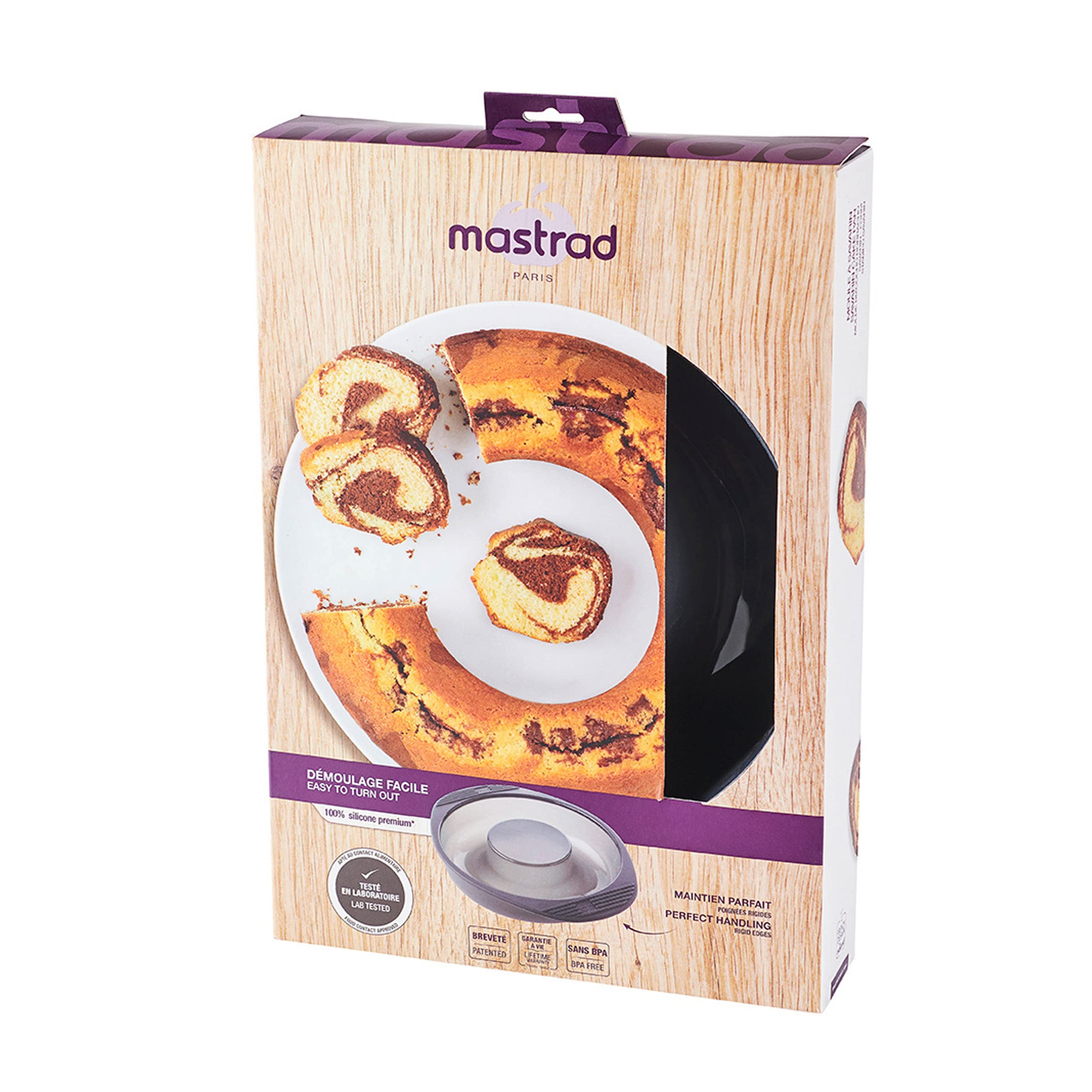 mastrad-baking-molds-moule-savarin-silicone-gris-fum image 4