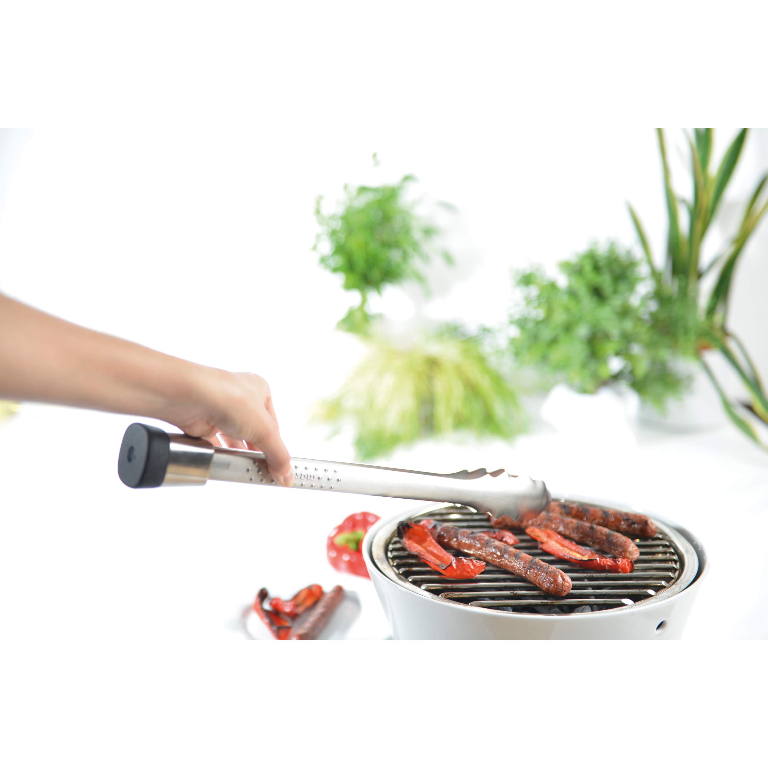 mastrad-pince-express-inox-noire-38-6-cm-220-c image 4