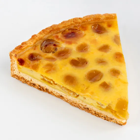 poulaillon-p-tisserie-part-de-tarte-aux-mirabelles-p-te-sabl-e image 1