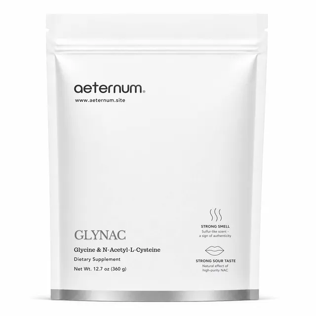 aeternum-glynac-poudre-360g-glycine-nac-glutathion image 1