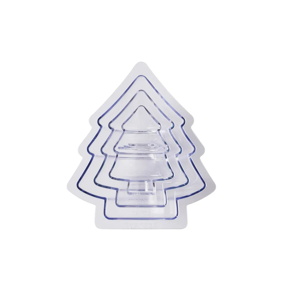 mastrad-set-3-moules-sapin-chocolat-transparent image 1