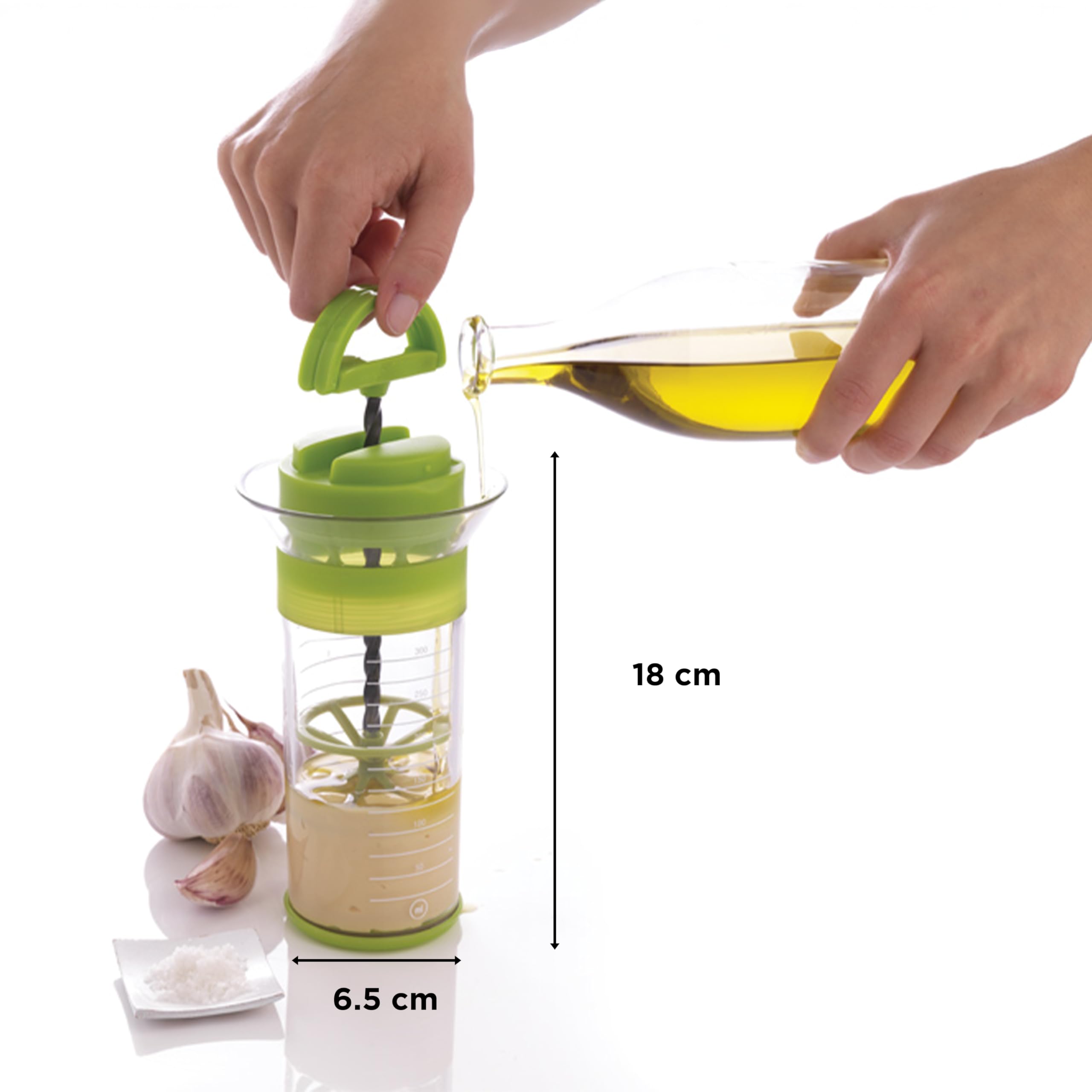 mastrad-toupie-des-sauces-m-langeur-vert-300-ml image 4
