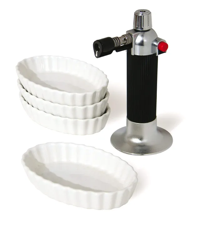 mastrad-f46100-chalumeau-cuisine-4-ramequins-cr-me-br-l-e image 1