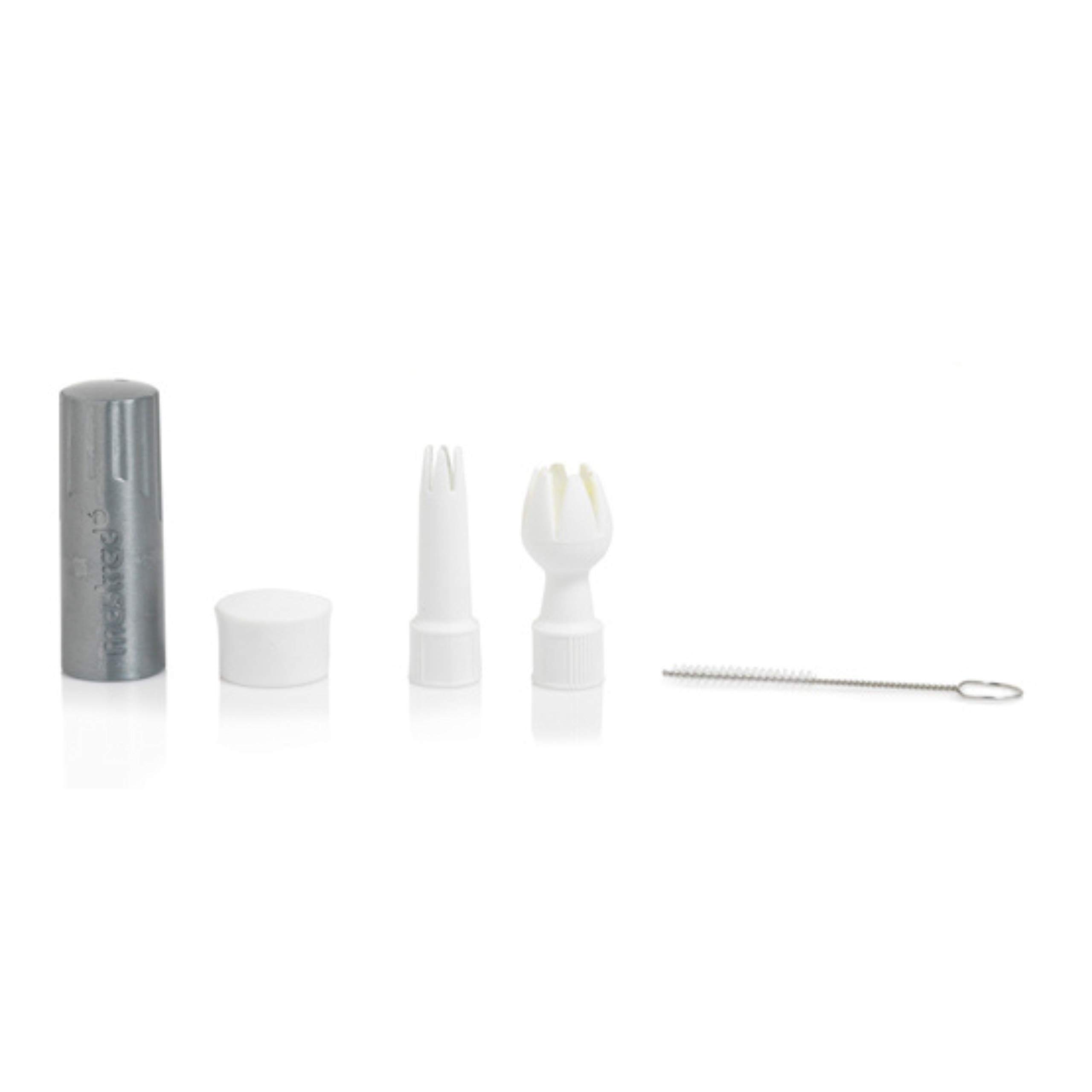 mastrad-sauce-mixers-siphon-chantilly-0-3-l-aluminium-3-embouts image 4
