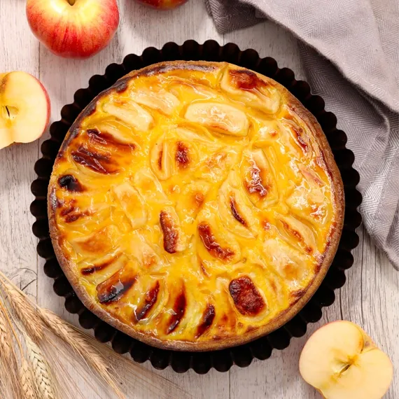 poulaillon-p-tisserie-tarte-aux-pommes-6-personnes-tarte-fruit image 1