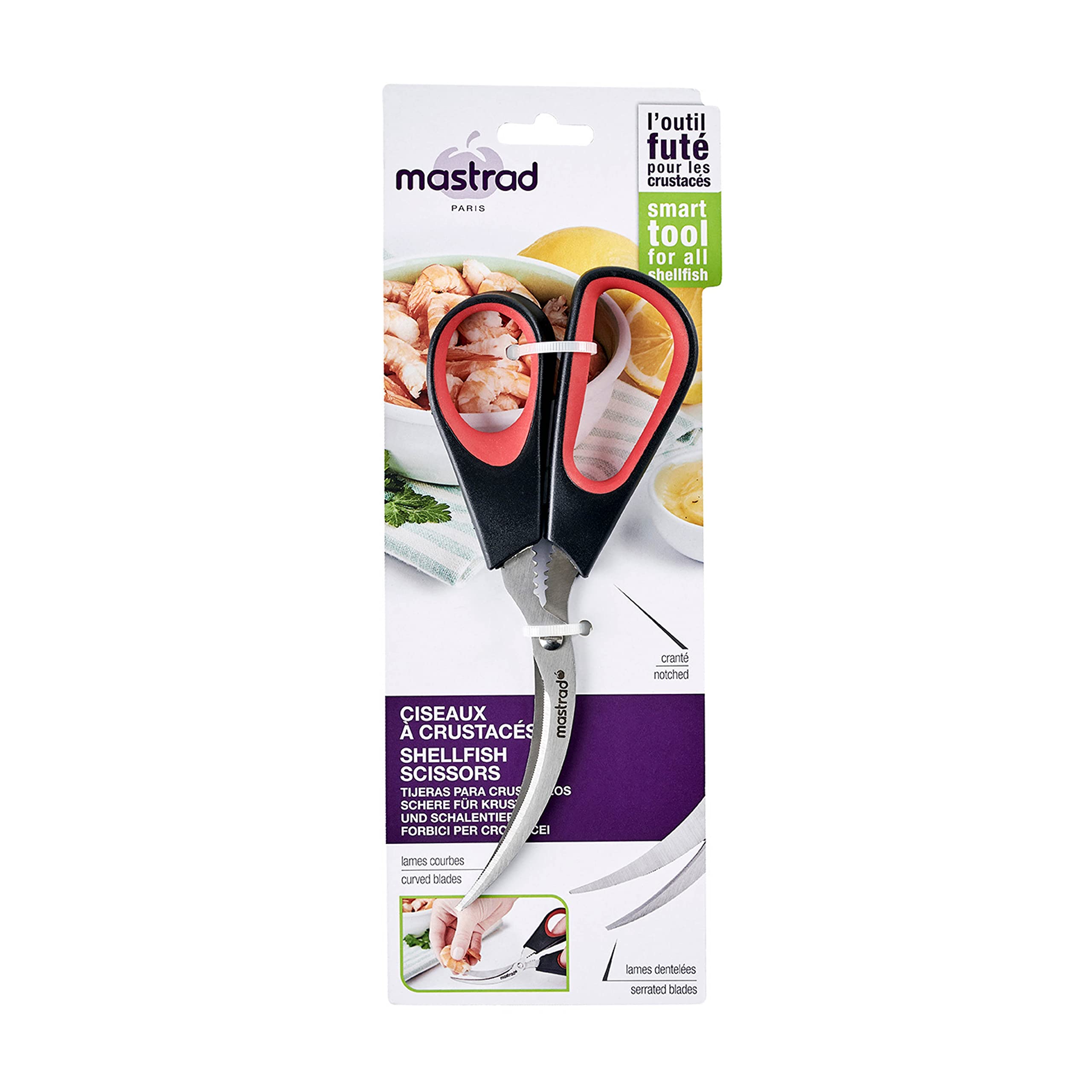 mastrad-kitchen-scissors-ciseaux-crustac-s-courb-s-casse-pince image 5