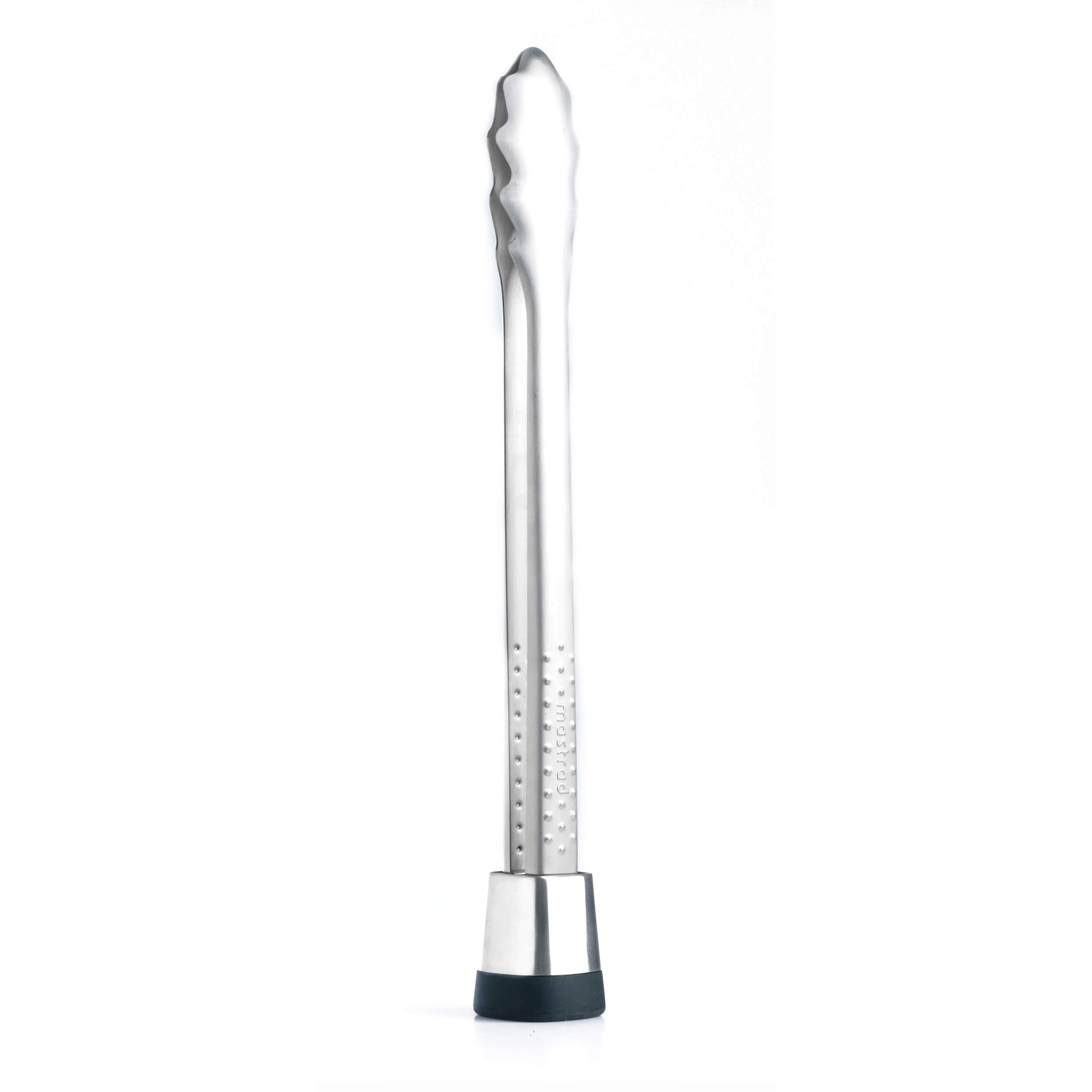 mastrad-pince-express-inox-noire-38-6-cm-220-c image 1
