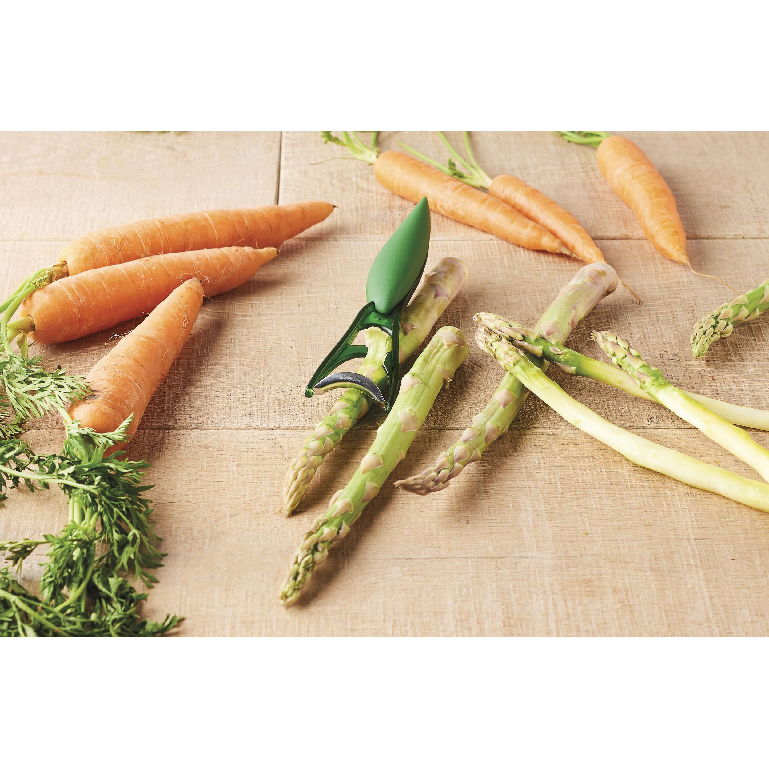 mastrad-plucheur-asperge-double-lame-inox-vert image 3