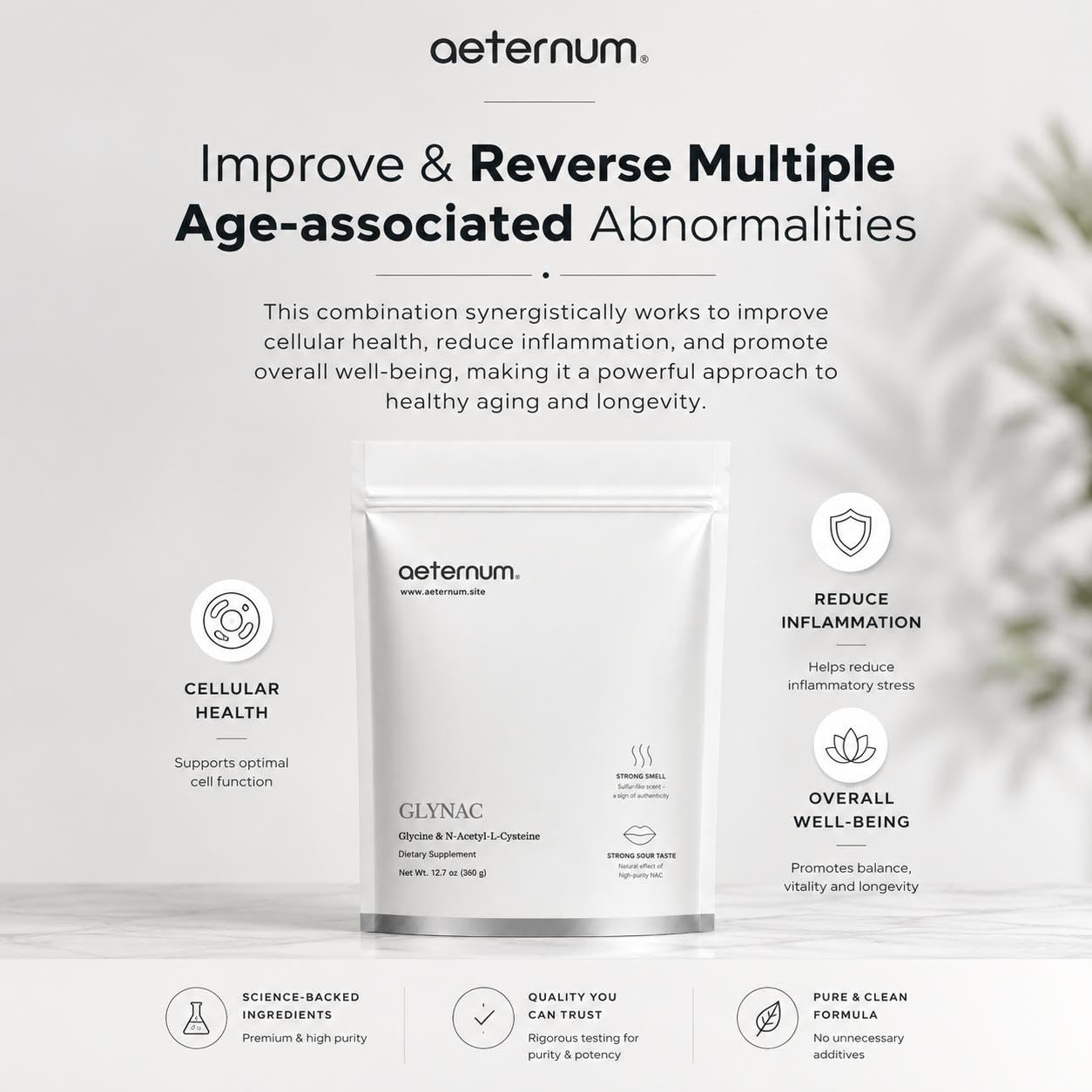 aeternum-glynac-poudre-360g-glycine-nac-glutathion image 8