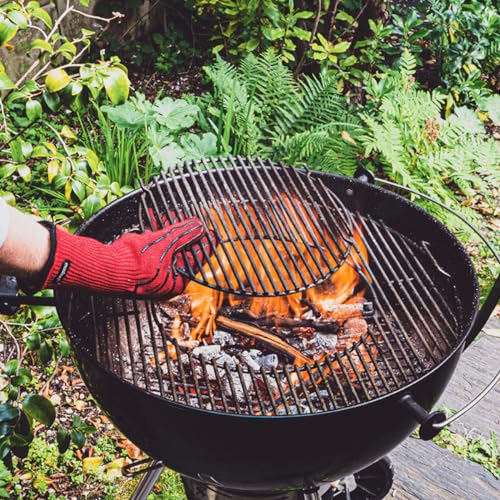 mastrad-oven-gloves-gant-barbecue-500-c-rouge-taille-unique image 8