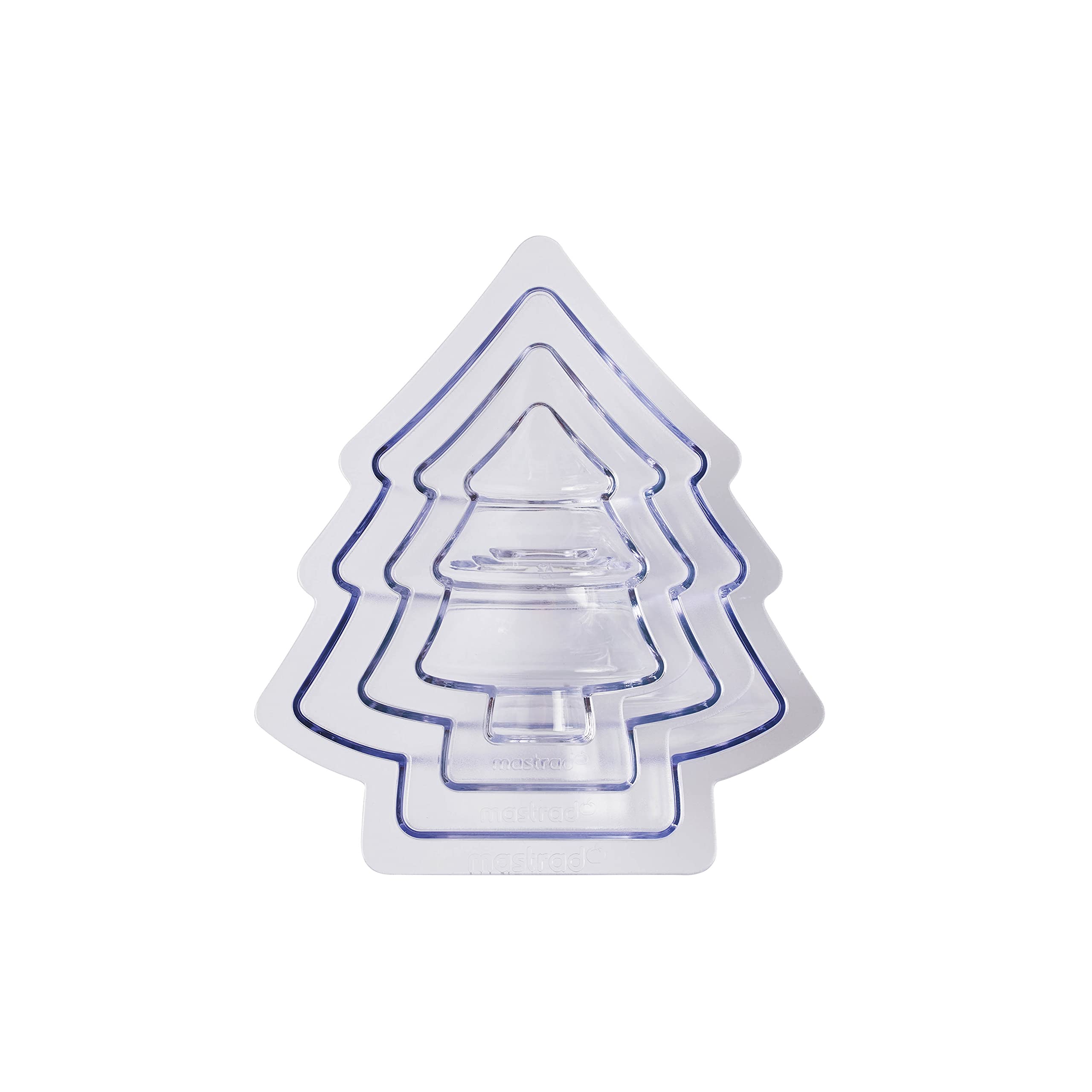 mastrad-set-3-moules-sapin-chocolat-transparent image 1