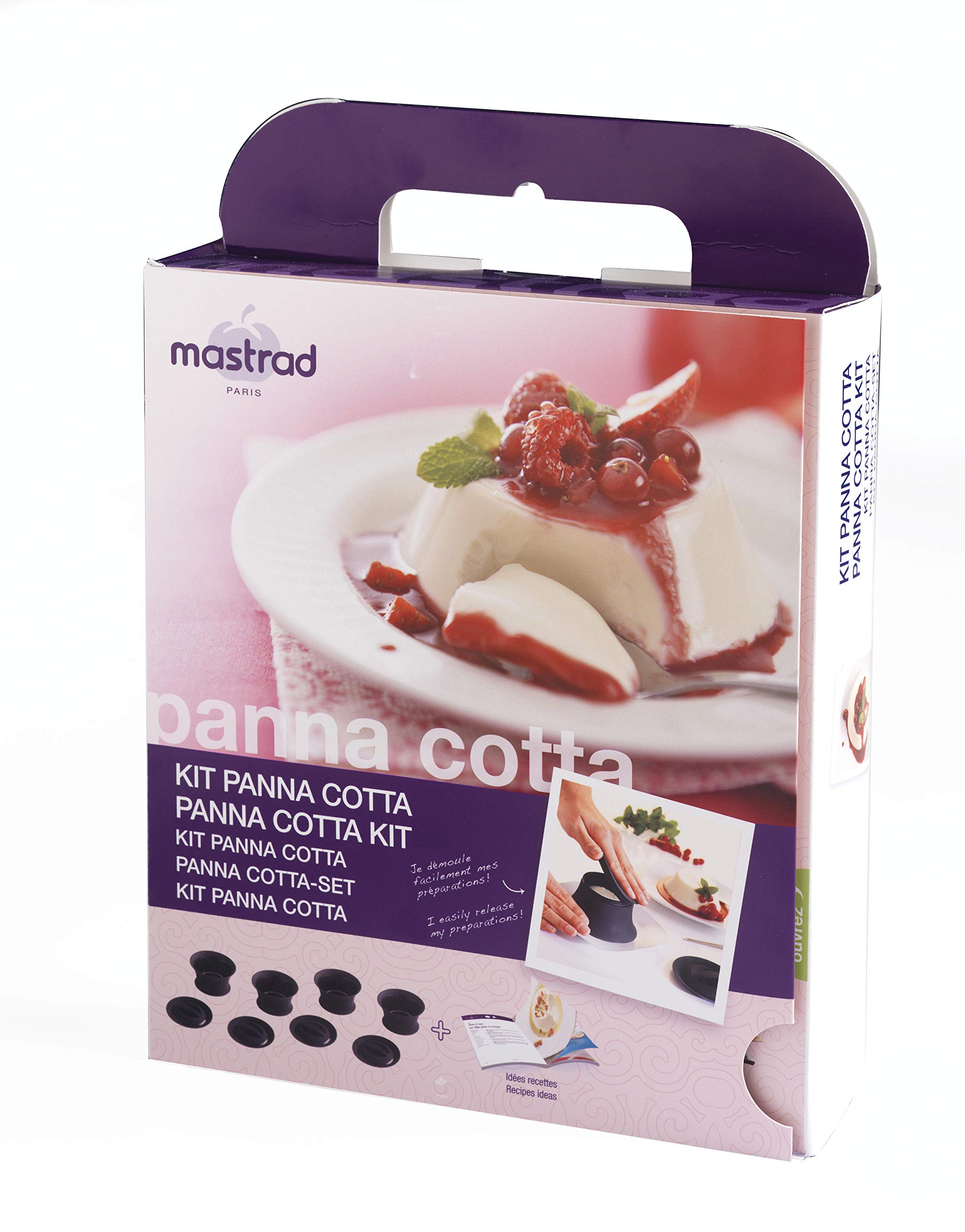 mastrad-f39260-kit-4-moules-panna-cotta-silicone image 1