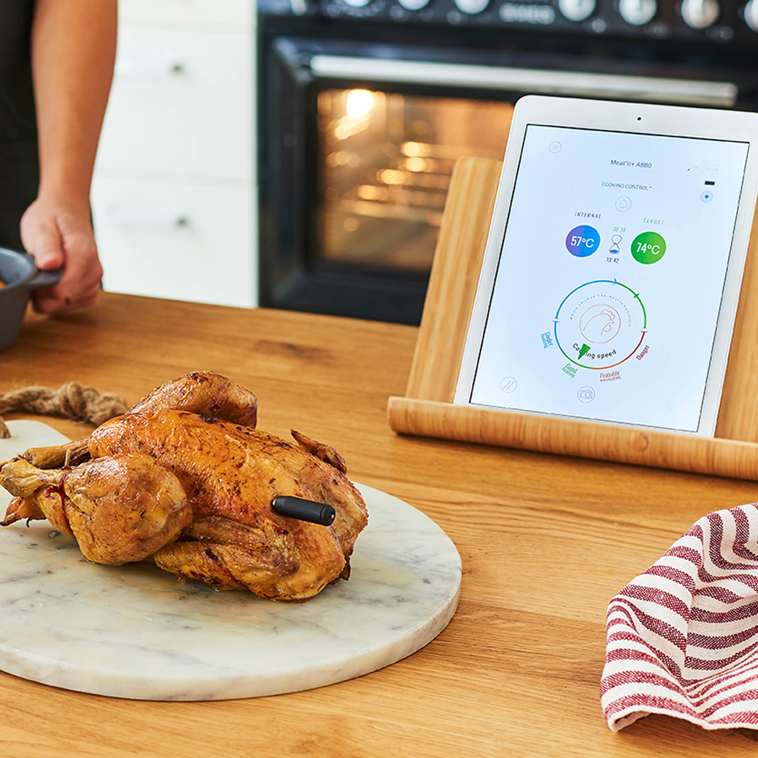mastrad-meat-it-thermom-tre-viande-sans-fil-noir-bluetooth image 5