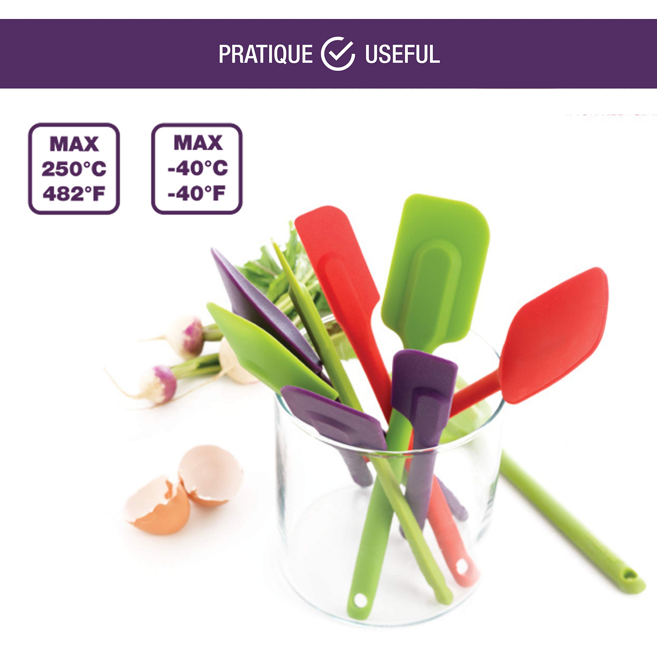 mastrad-kitchen-utensils-spatule-cuill-re-silicone-noire-27-5-cm image 4