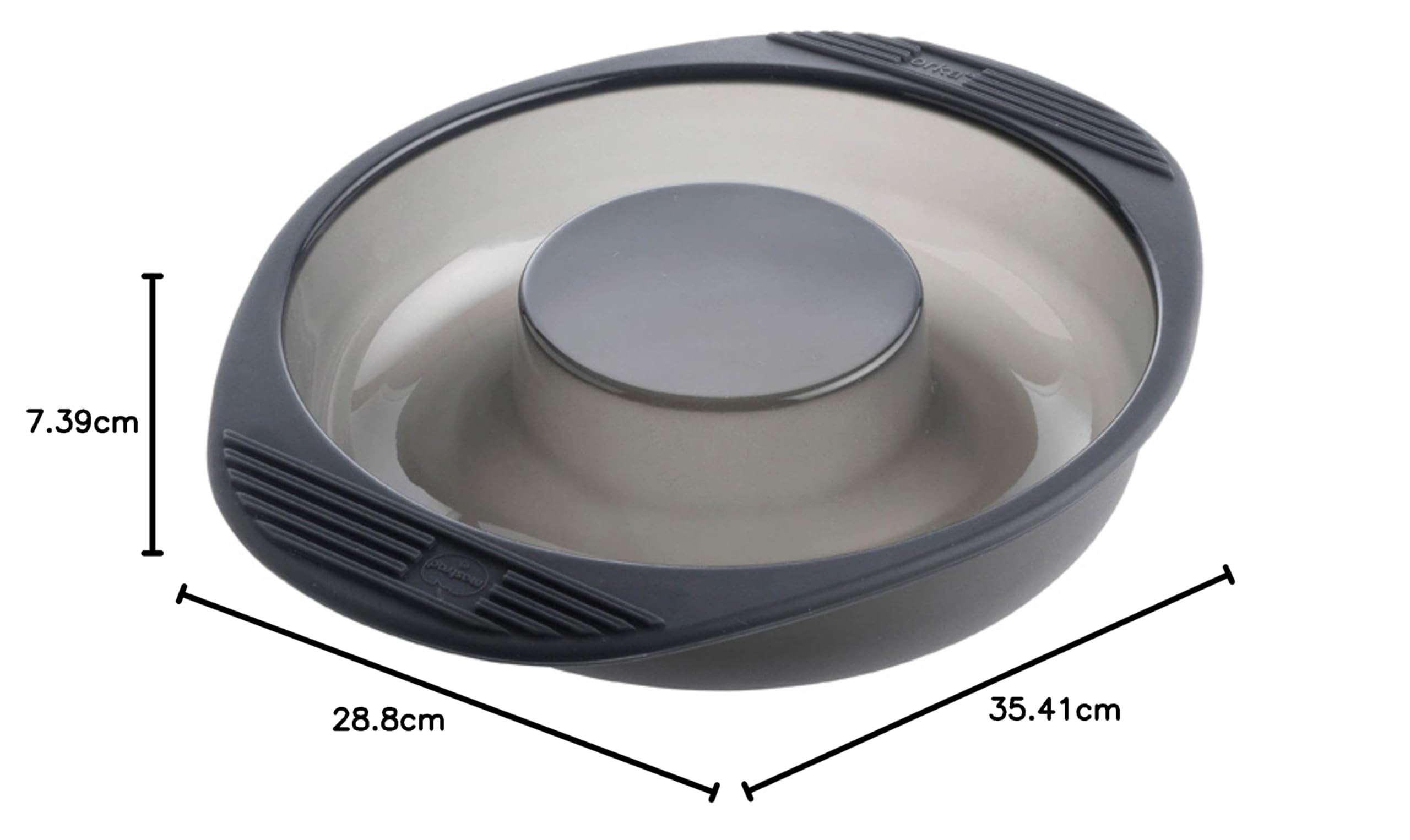 mastrad-baking-molds-moule-savarin-silicone-gris-fum image 5