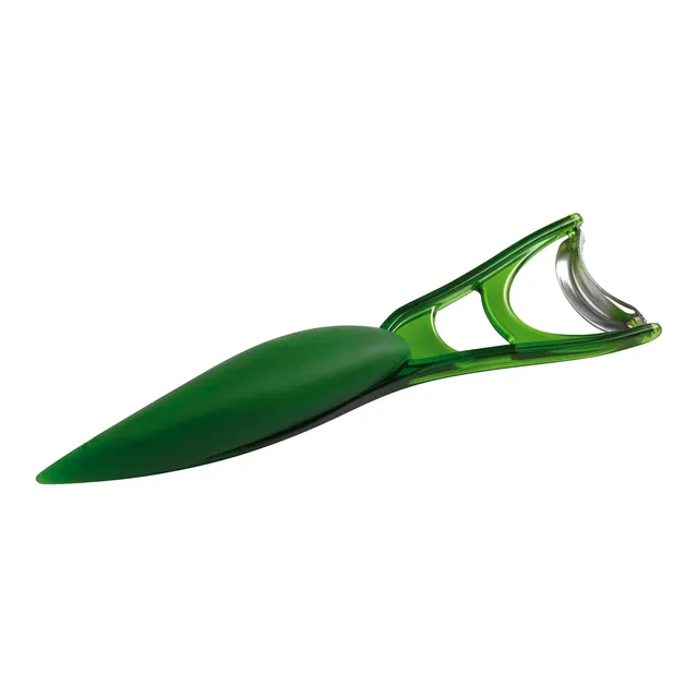 mastrad-plucheur-asperge-double-lame-inox-vert image 1