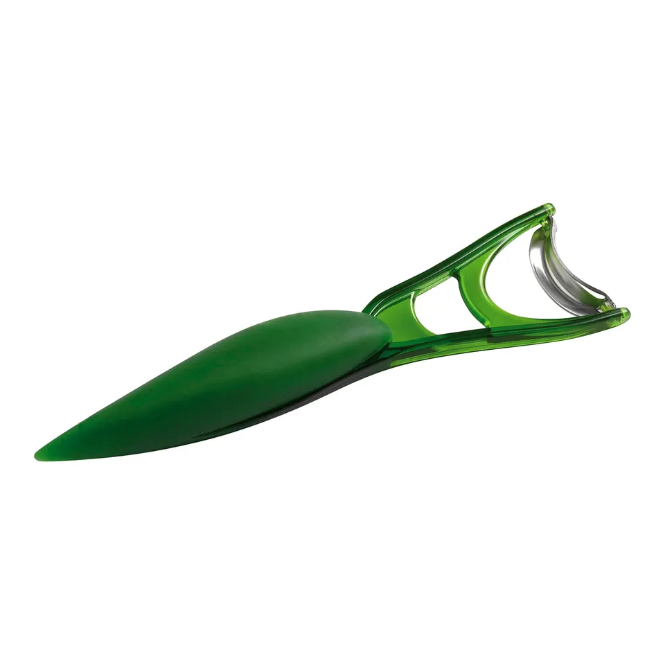 mastrad-plucheur-asperge-double-lame-inox-vert image 1