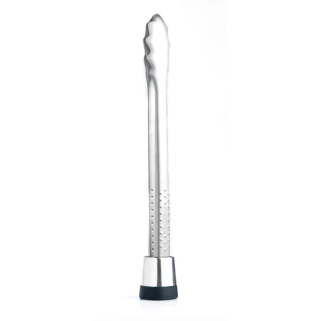 mastrad-pince-express-inox-noire-38-6-cm-220-c image 1