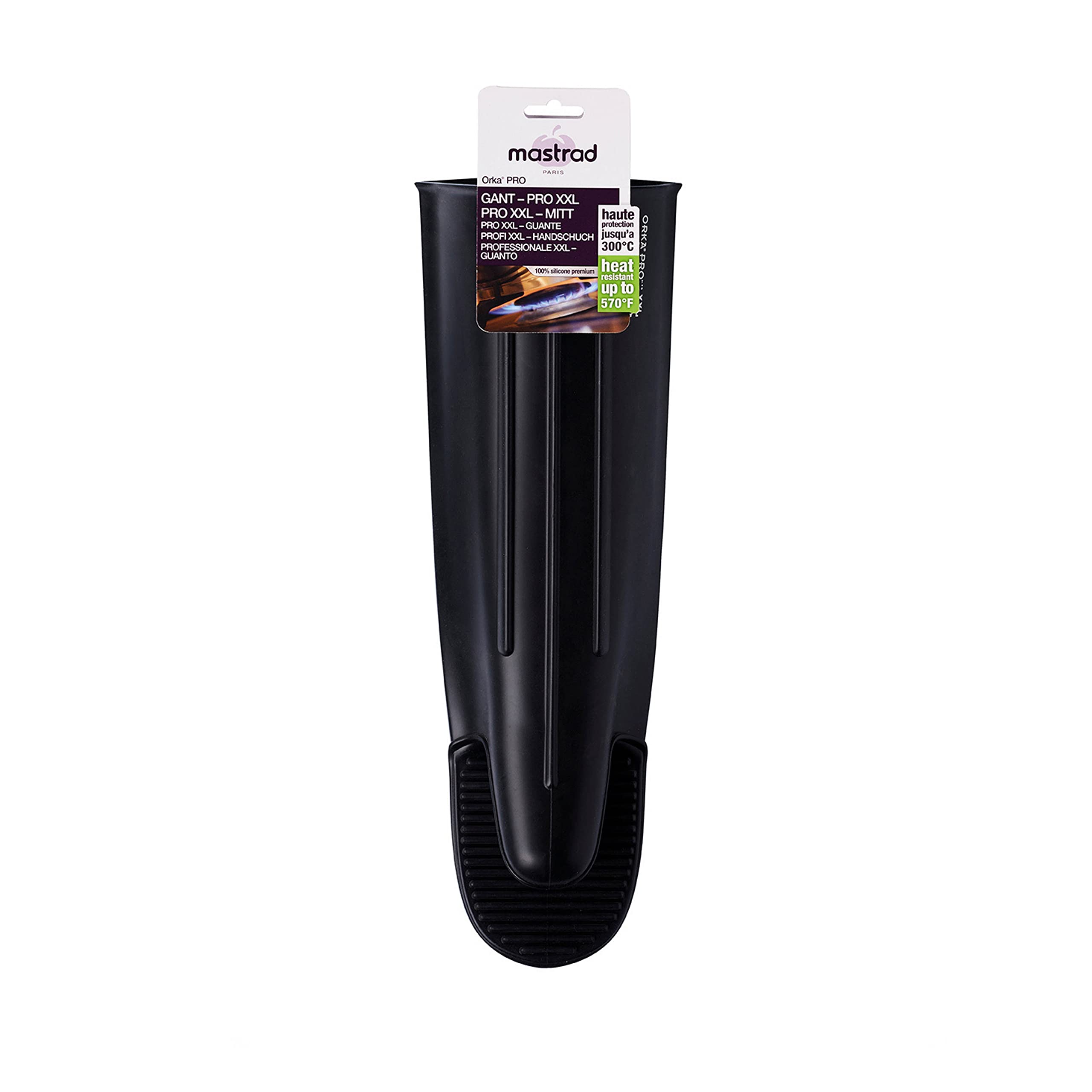 mastrad-gant-pro-xl-silicone-noir-44-cm-300-c image 4