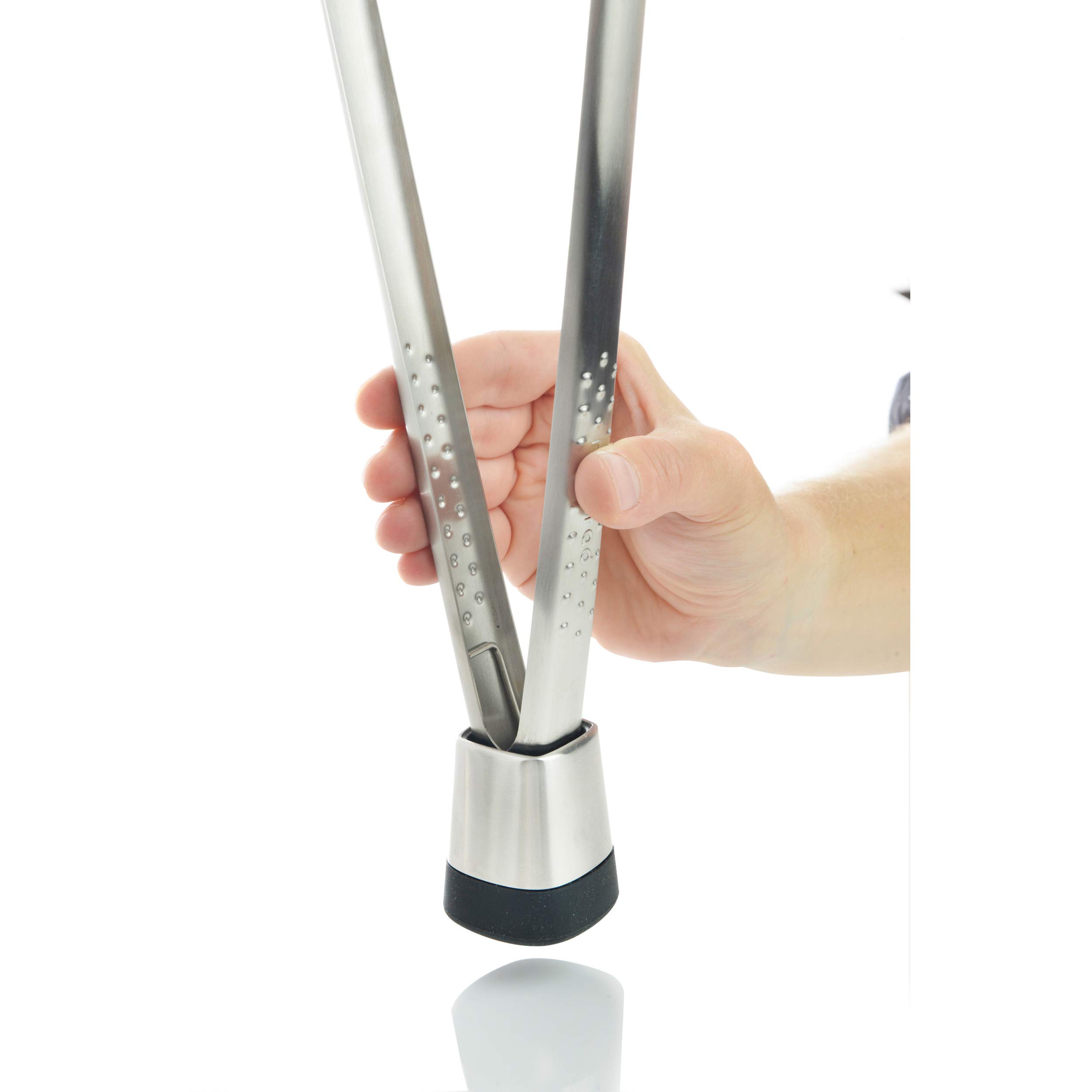 mastrad-pince-express-inox-noire-38-6-cm-220-c image 6