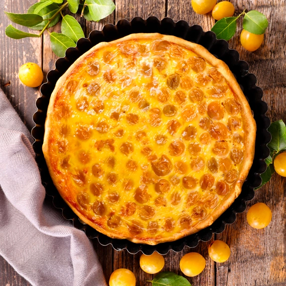poulaillon-p-tisserie-tarte-aux-mirabelles-6-parts-sabl-e image 1