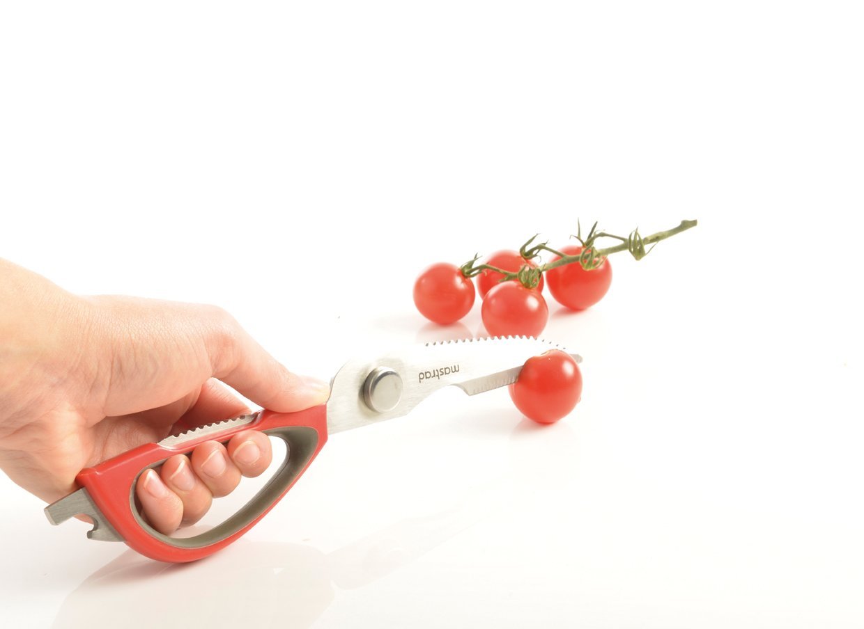 mastrad-ciseaux-cuisine-12-fonctions-rouge-f24515 image 2