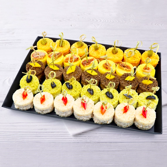 poulaillon-traiteur-mini-toasts-arc-en-ciel-assortiment-35-pi-ces image 1
