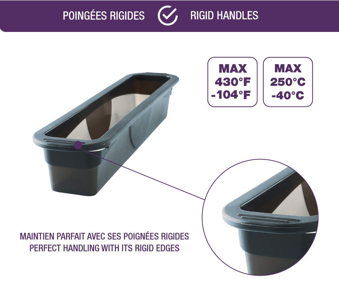 mastrad-moule-cake-voyage-silicone-noir-f41801 image 2
