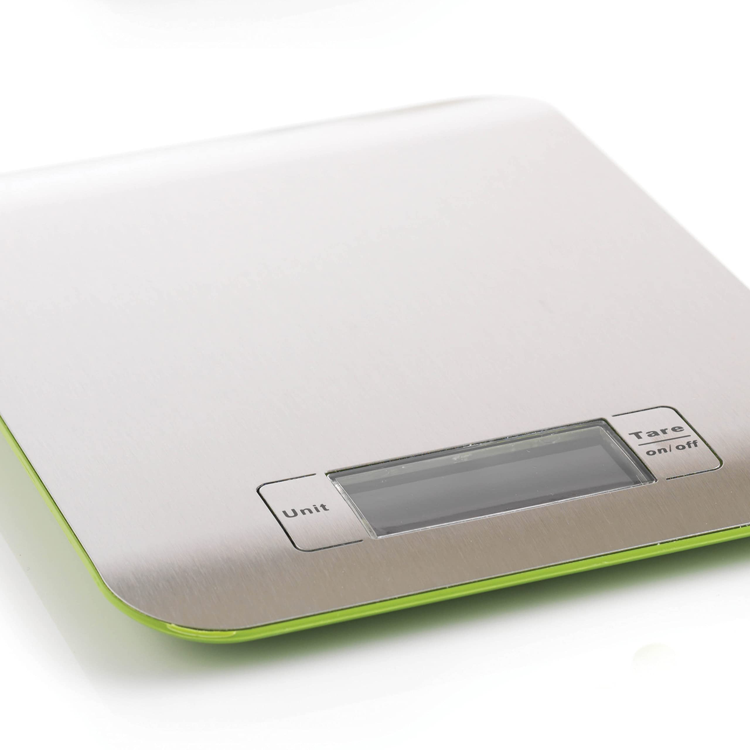 mastrad-f76508-balance-de-cuisine-inox-verte-5-kg image 1