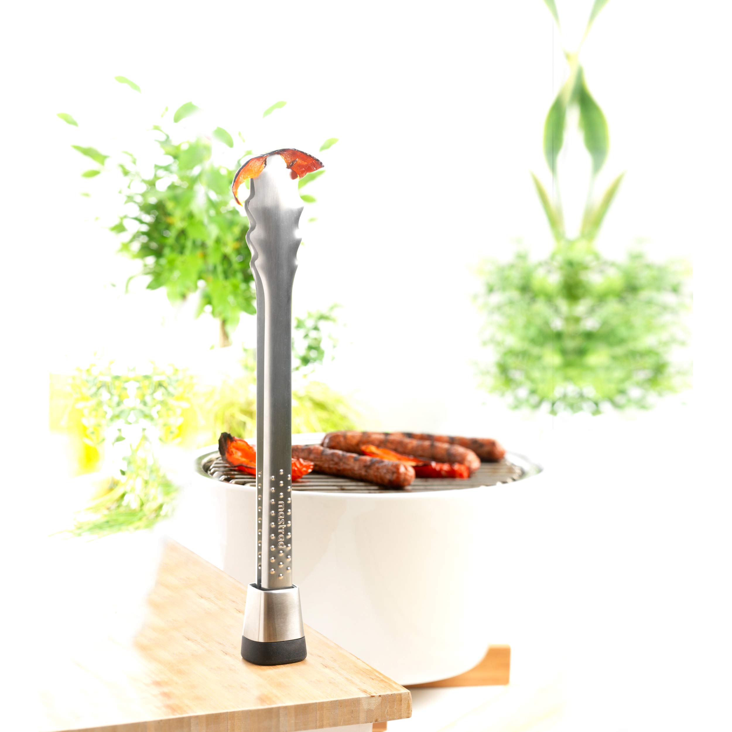 mastrad-pince-express-inox-noire-38-6-cm-220-c image 2