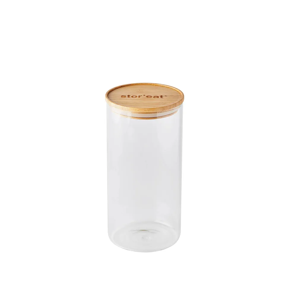 mastrad-stor-eat-bocal-verre-1750-ml-bambou-herm-tique image 1