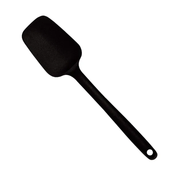 mastrad-kitchen-utensils-spatule-cuill-re-silicone-noire-27-5-cm image 1