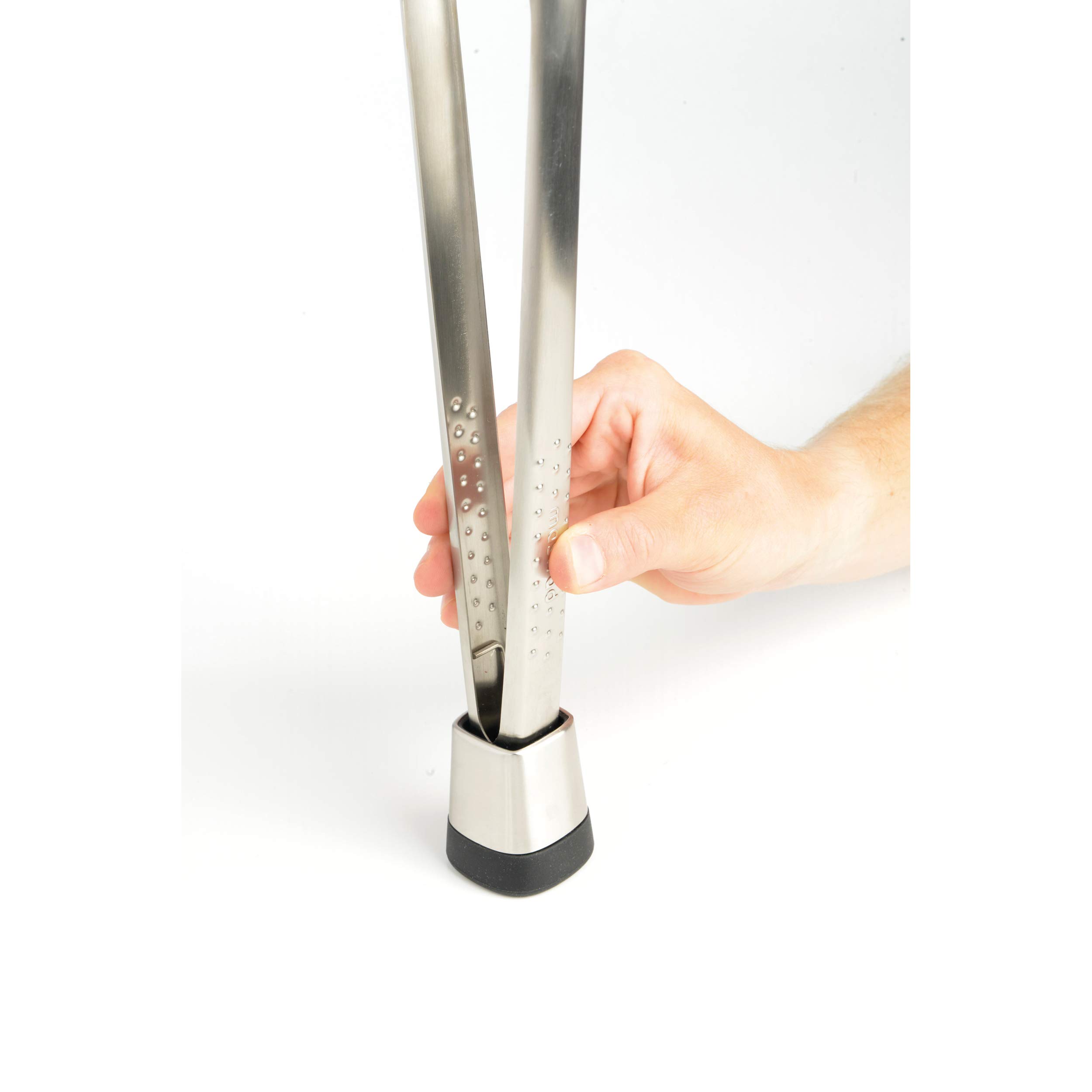 mastrad-pince-express-inox-noire-38-6-cm-220-c image 3