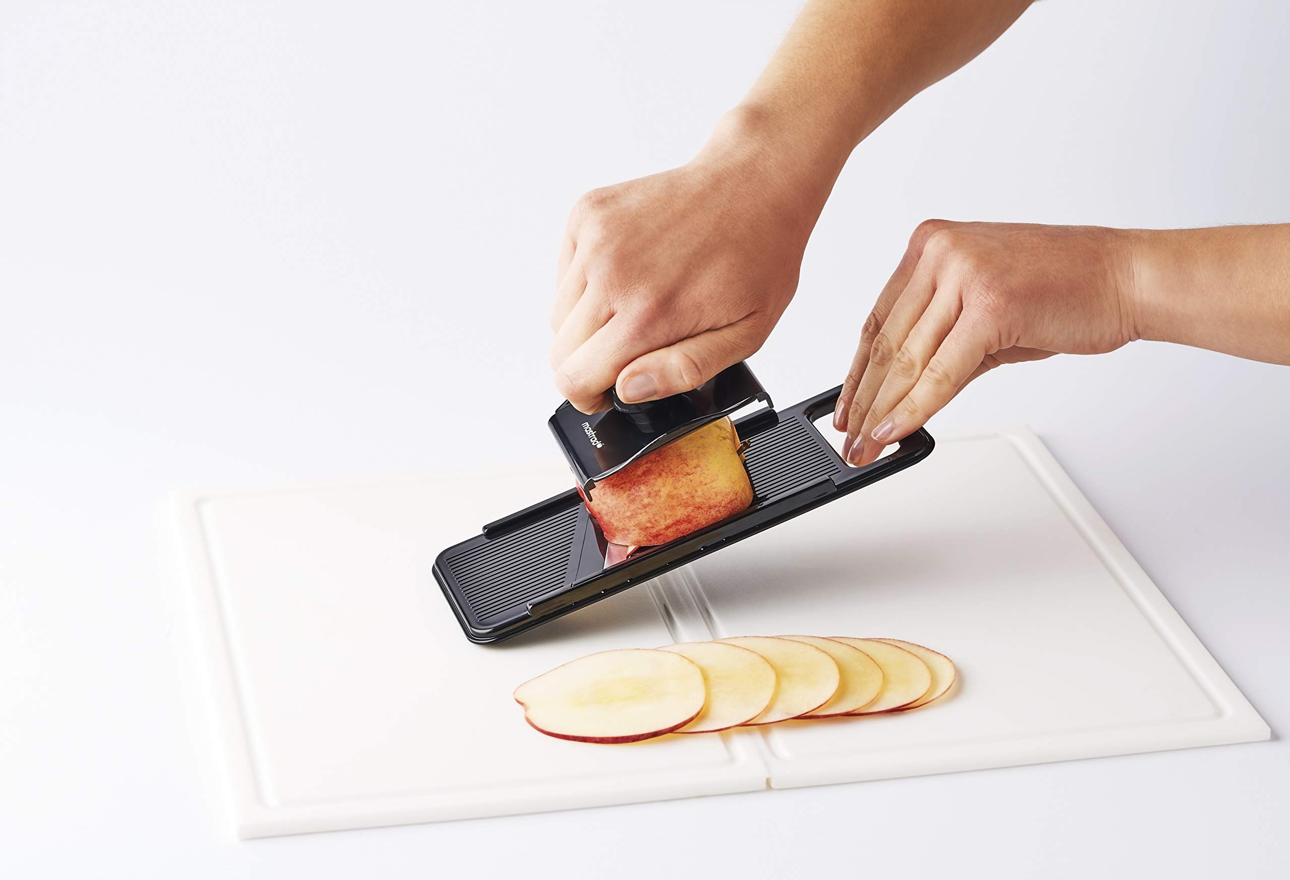 mastrad-mini-mandoline-mandoline-lame-inox-noire image 1